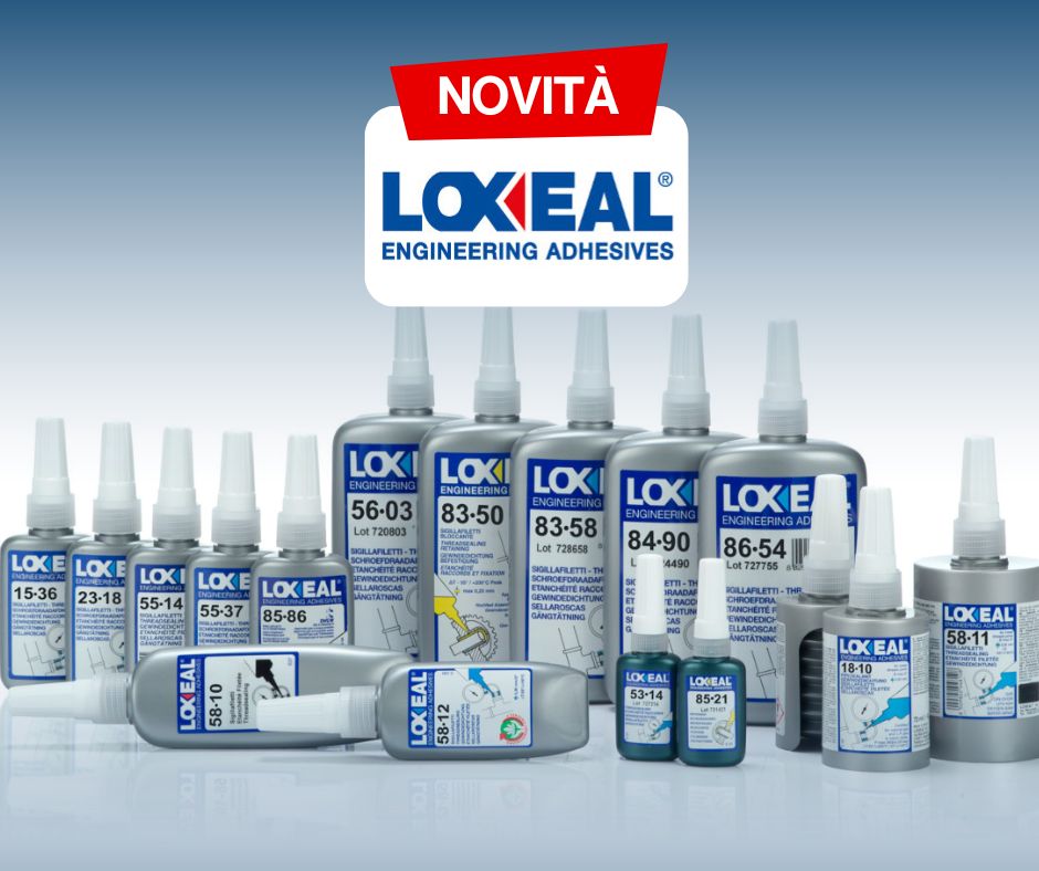 NEW IN! Online now LOXEAL glues and adhesives.